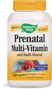 Prenatal Multivitamin and mineral provides specially balanced potencies for pregnant or lactating women.